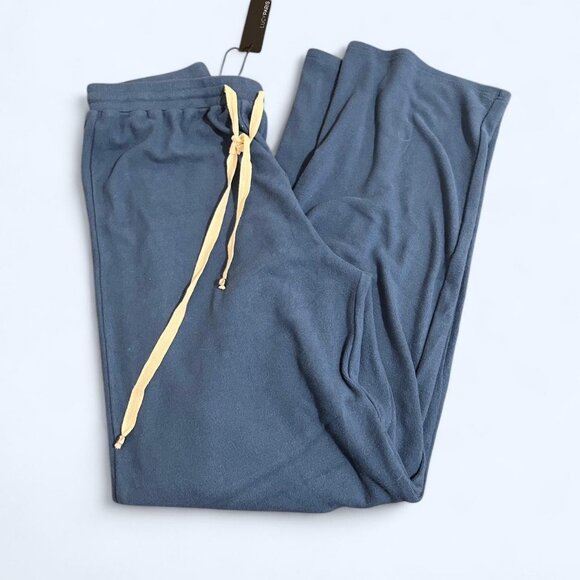Lucy Paris Blue Sosie Knit Loungewear Sweatpants — Size Medium Cozy and stylish - Picture 1 of 2
